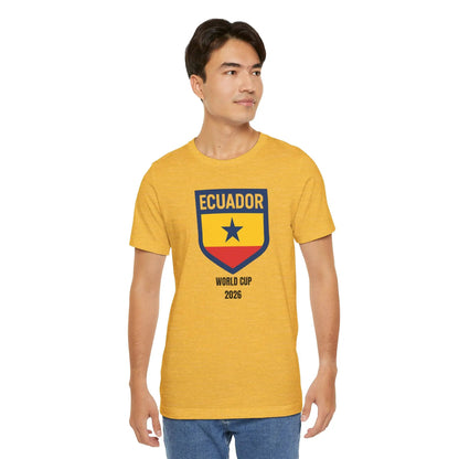 Ecuador World Cup 2026 Unisex Cotton Crew Tee by Printify