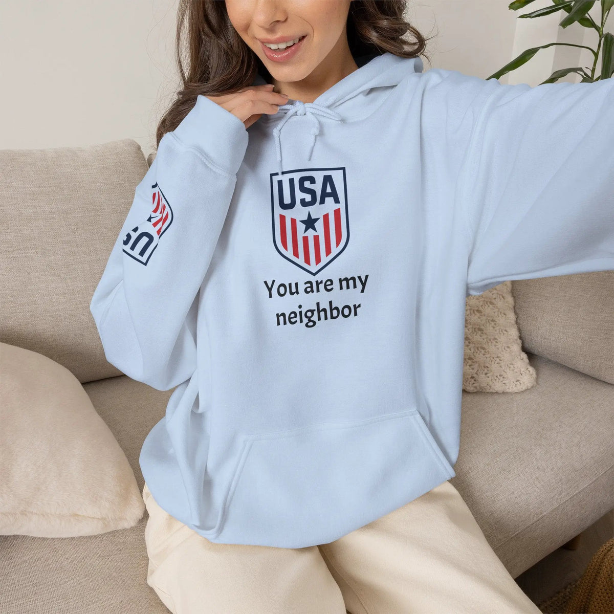 Customizable - SoccerSnug Heavy Blend Hoodie Unisex With Front Pocket Drawcord by Printify