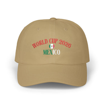 Mexico World Cup 2026 Dad Cap — Soccer Fan Baseball Hat