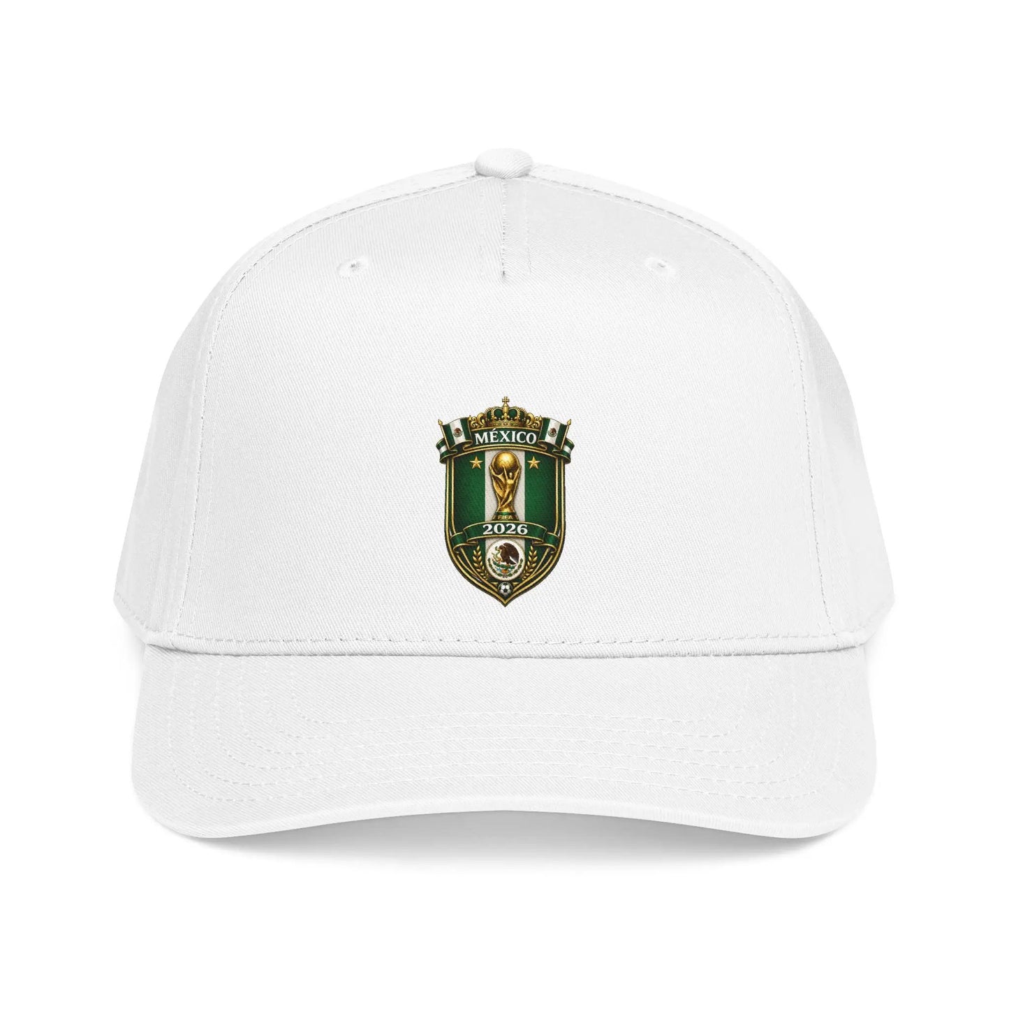 Mexico World Cup 2026 Mid Profile Adjustable Structured Baseball Cap by Printify