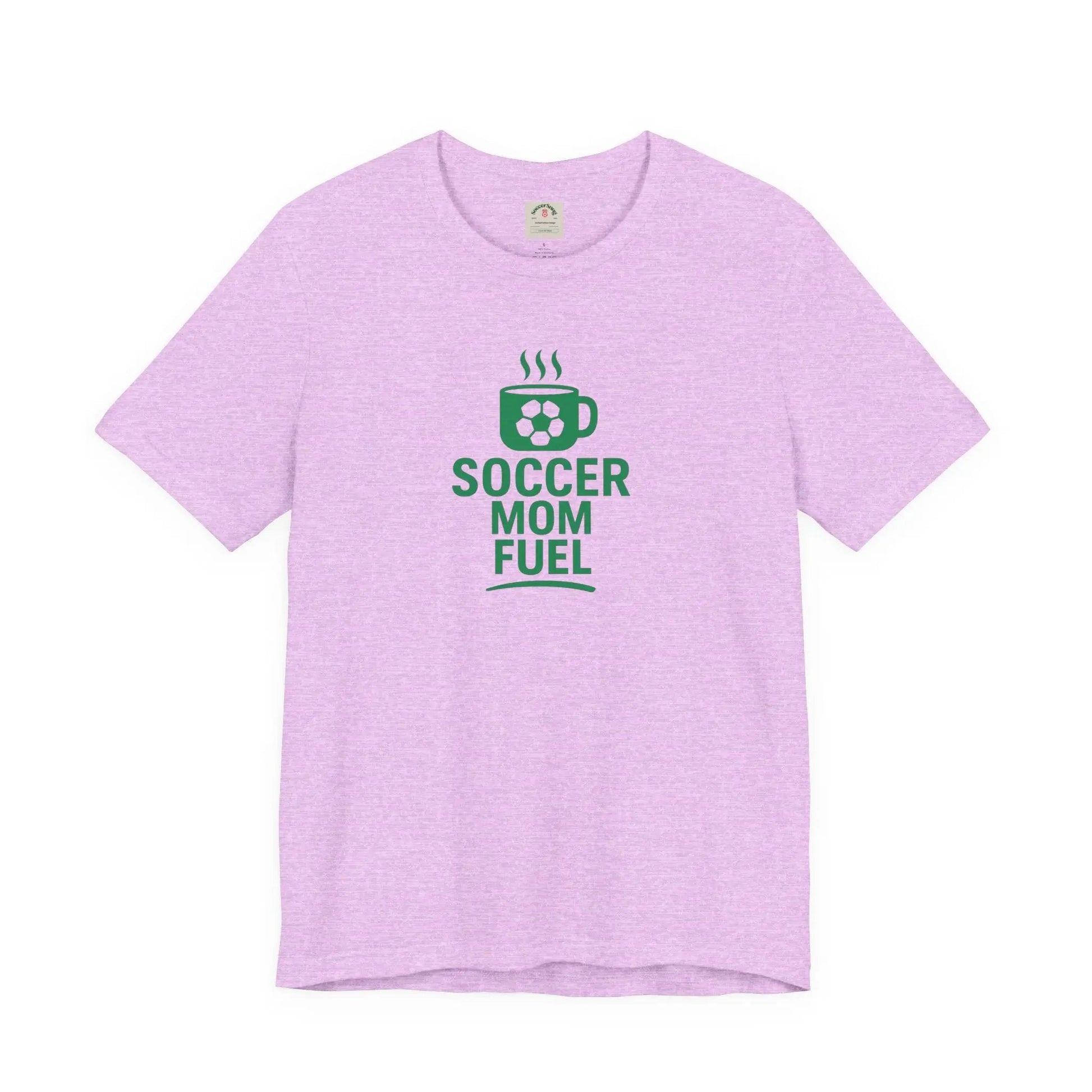 Soccer Mom Fuel T-Shirt — Coffee & Soccer Graphic Tee for Sports Moms by Printify
