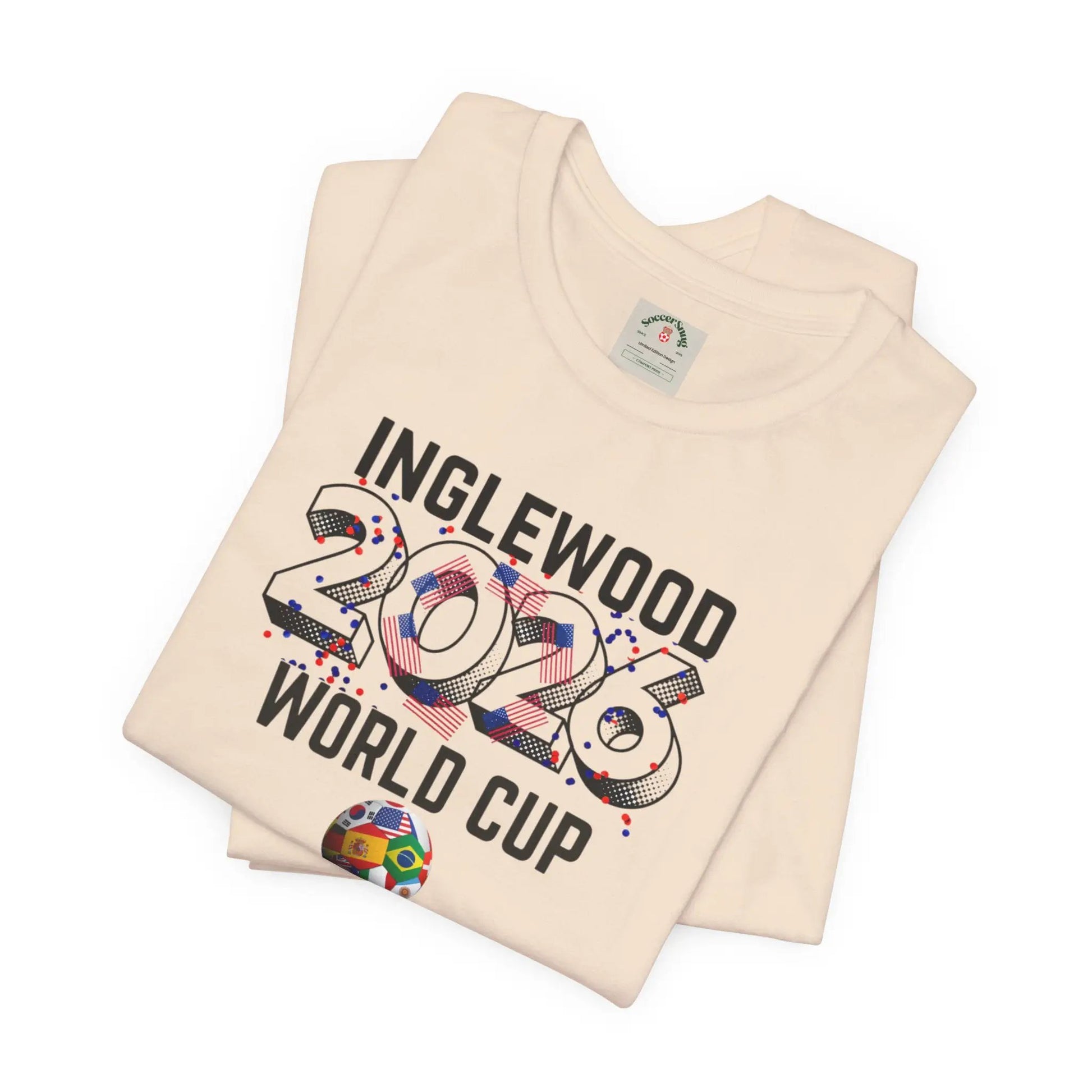 Inglewood World Cup 2026 Host Unisex Cotton Crew Tee by Printify