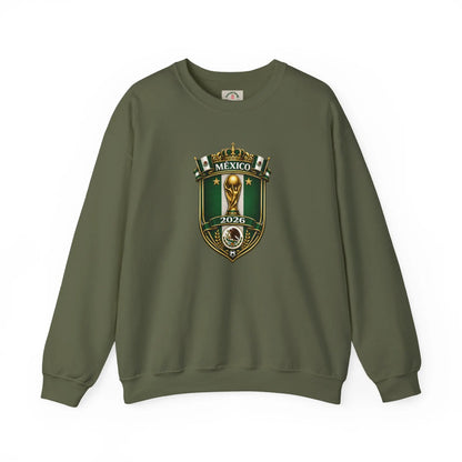 Mexico World Cup 2026 Crewneck Sweatshirt by Printify