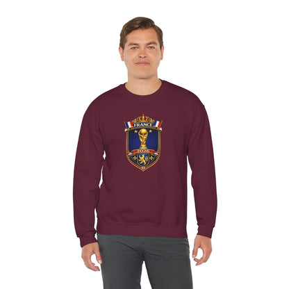France World Cup Crewneck Sweatshirt by Printify