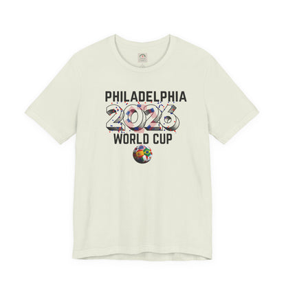 Philadelphia World Cup 2026 Unisex Streetwear Cotton Crew Tee