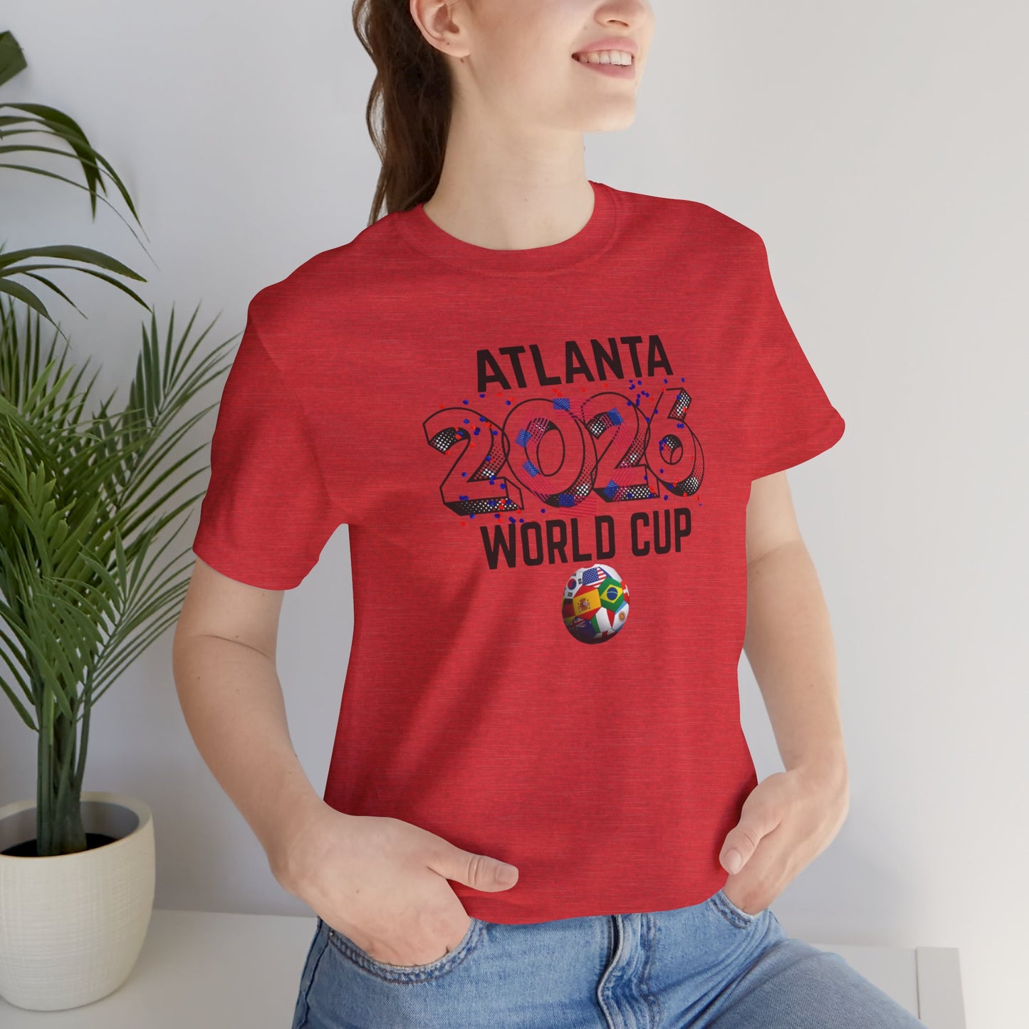 Atlanta 2026 World Cup T-Shirt — Soccer Fan Tee