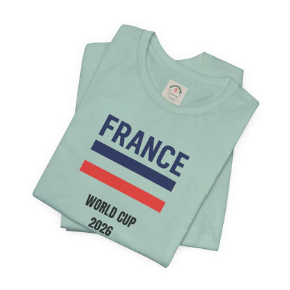 France World Cup 2026 Unisex Cotton Crew Tee by Printify