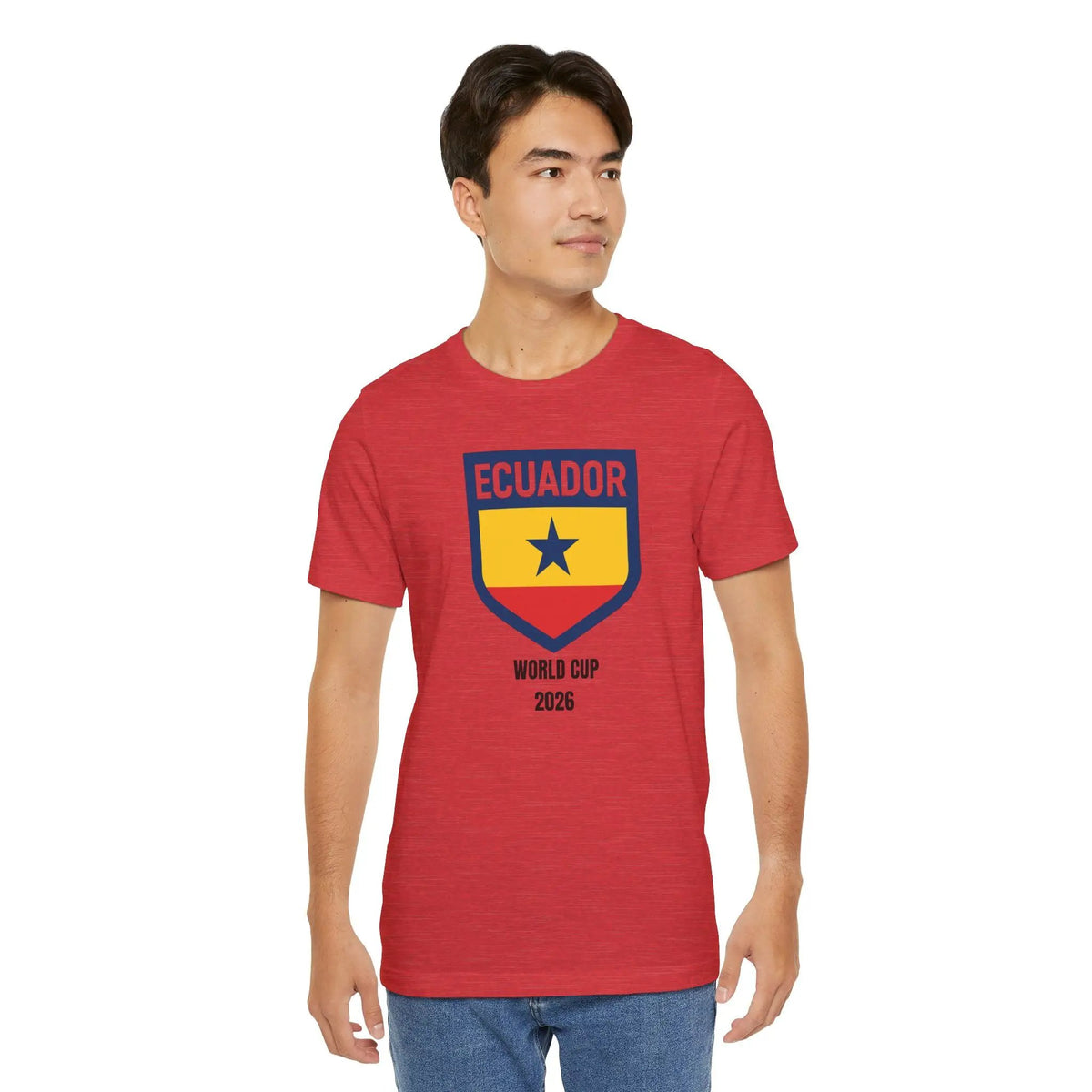 Ecuador World Cup 2026 Unisex Cotton Crew Tee by Printify