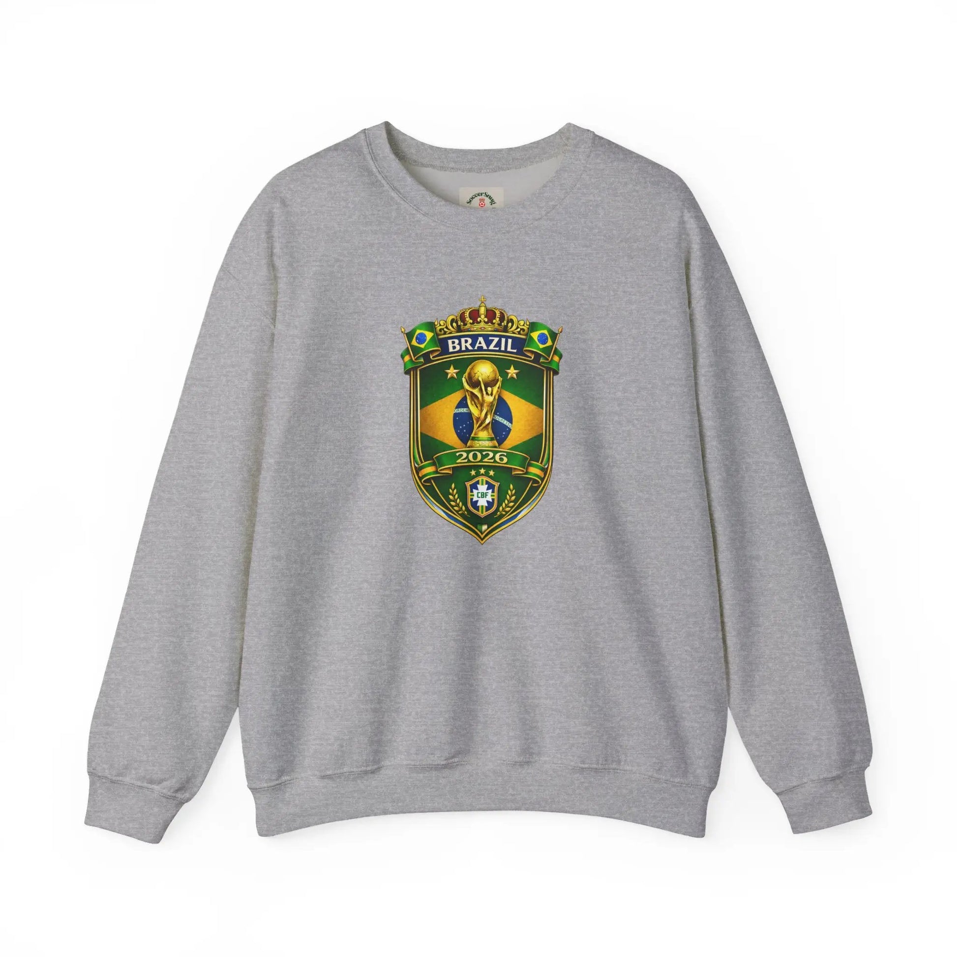 Brazil World Cup 2026 Crewneck Sweatshirt by Printify