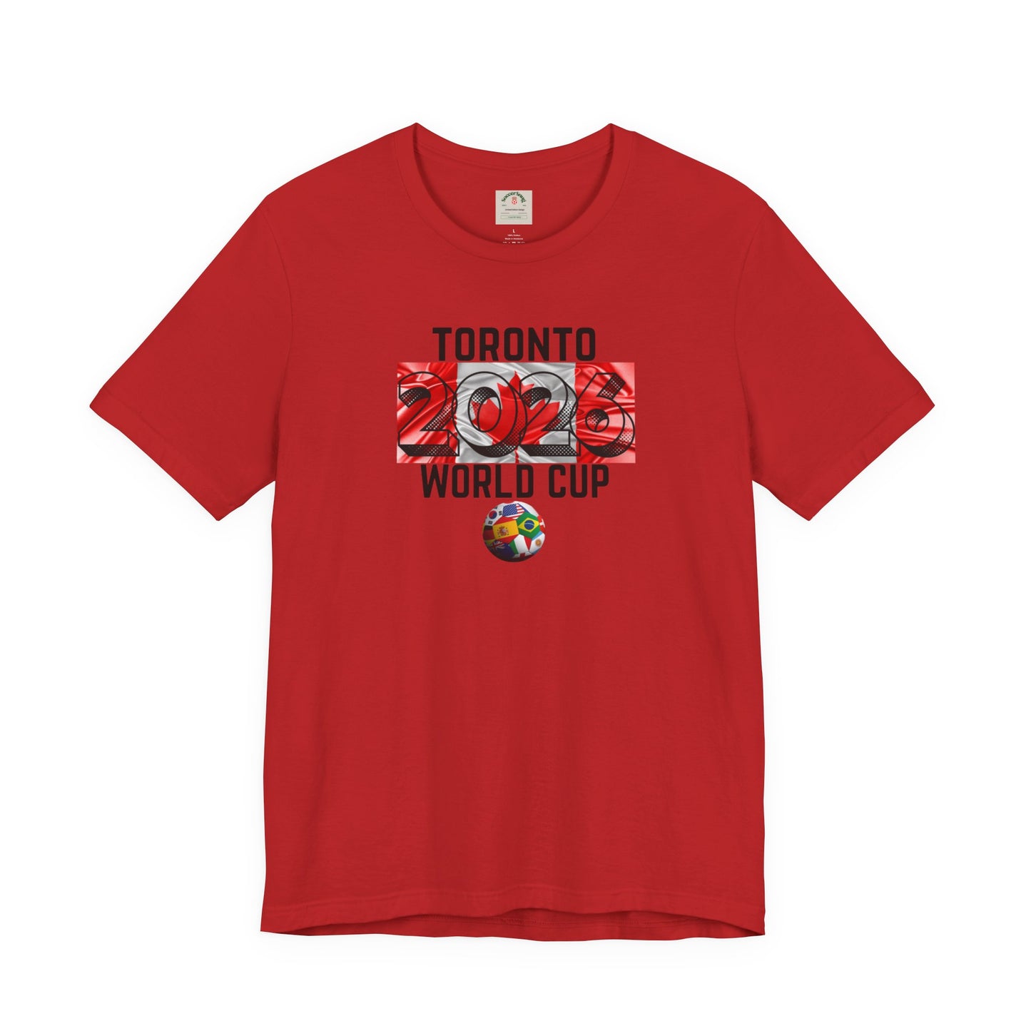 Toronto World Cup 2026 Host Unisex Cotton Crew Tee