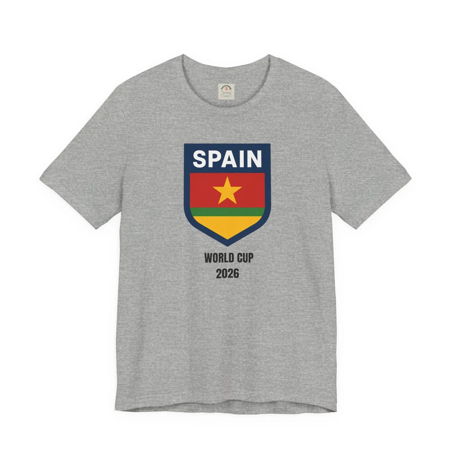 Spain World Cup 2026 Unisex Cotton Crew Tee by Printify