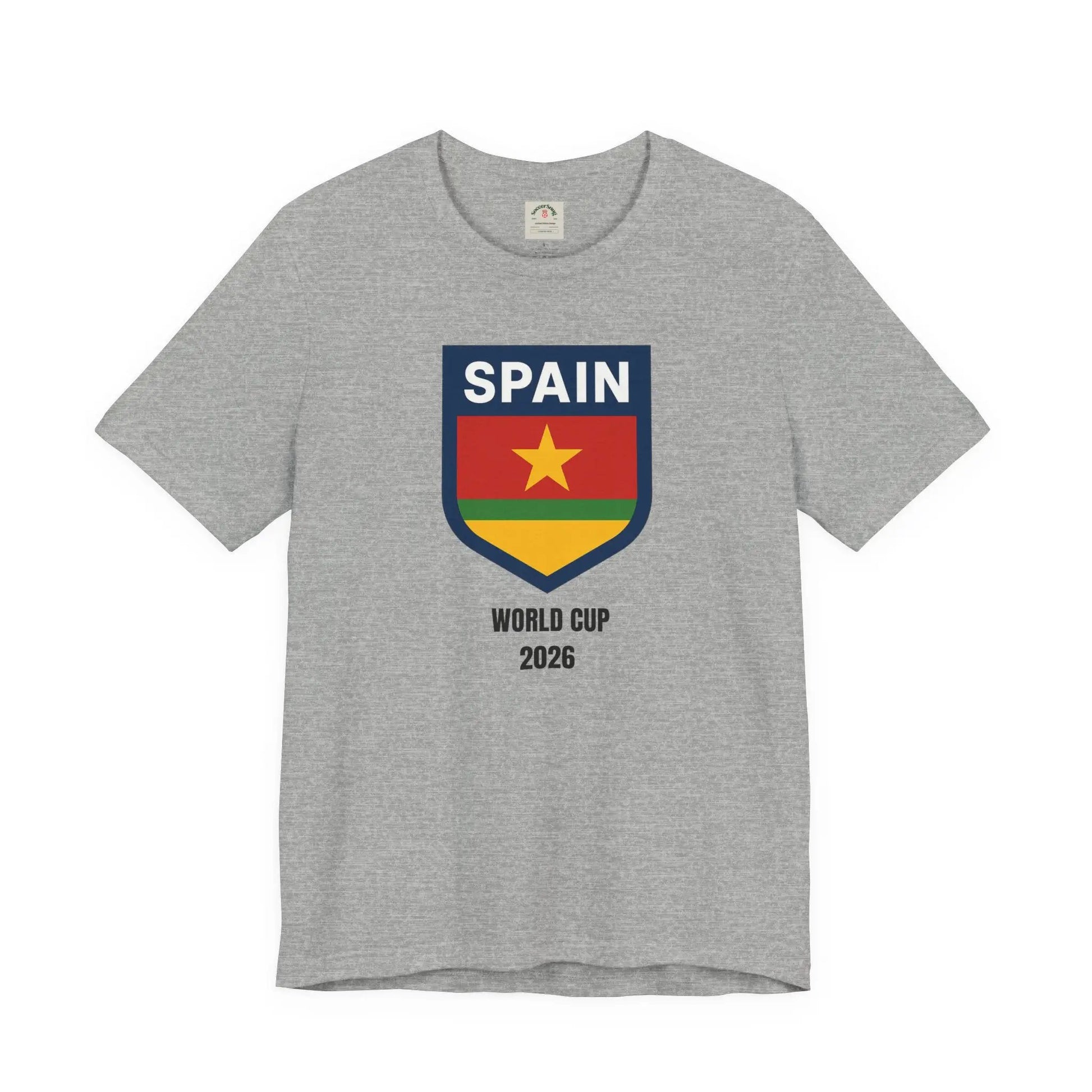 Spain World Cup 2026 Unisex Cotton Crew Tee by Printify