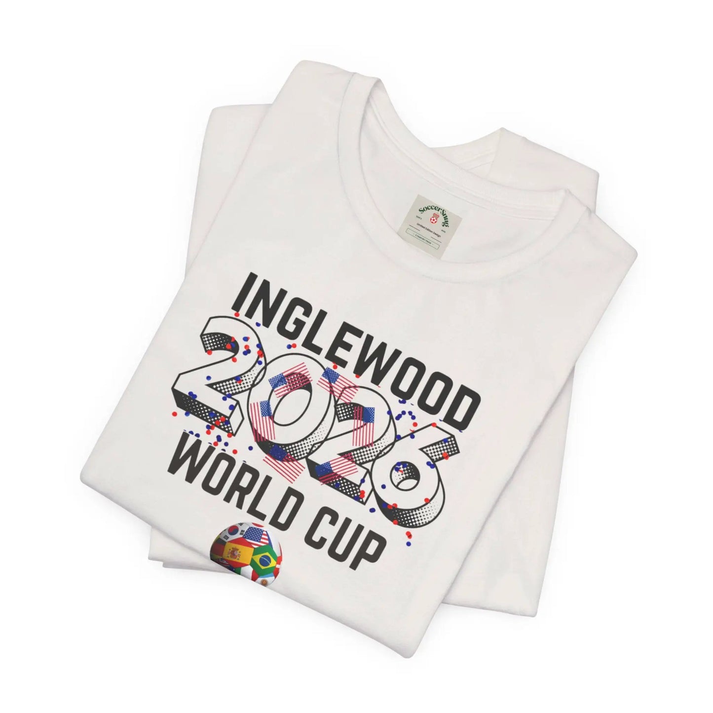 Inglewood World Cup 2026 Host Unisex Cotton Crew Tee by Printify