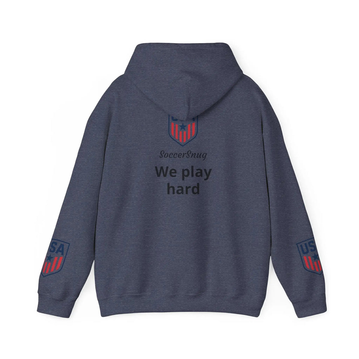 Customizable - SoccerSnug Heavy Blend Hoodie Unisex With Front Pocket Drawcord by Printify