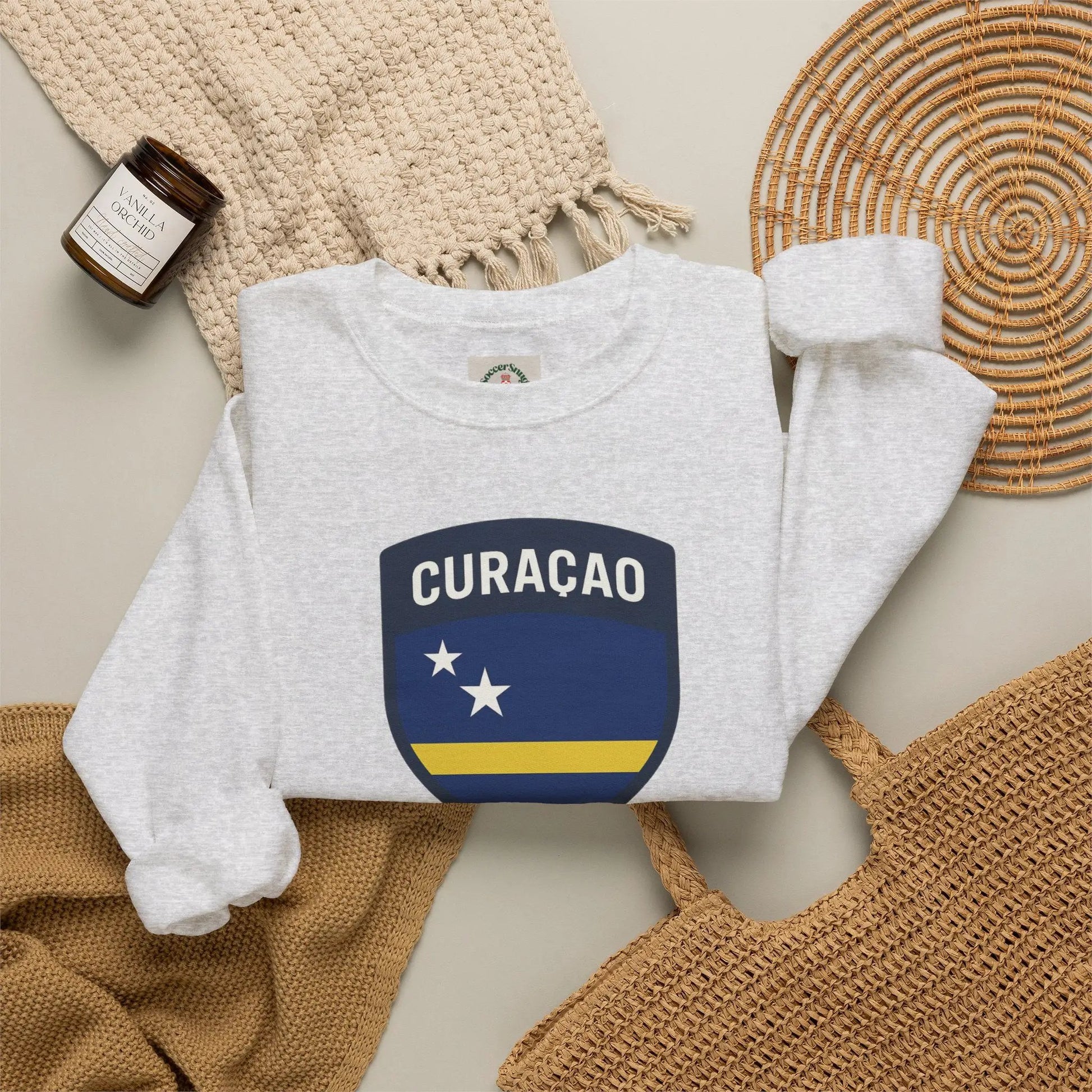 Curacao World Cup 2026 Crewneck Sweatshirt by Printify