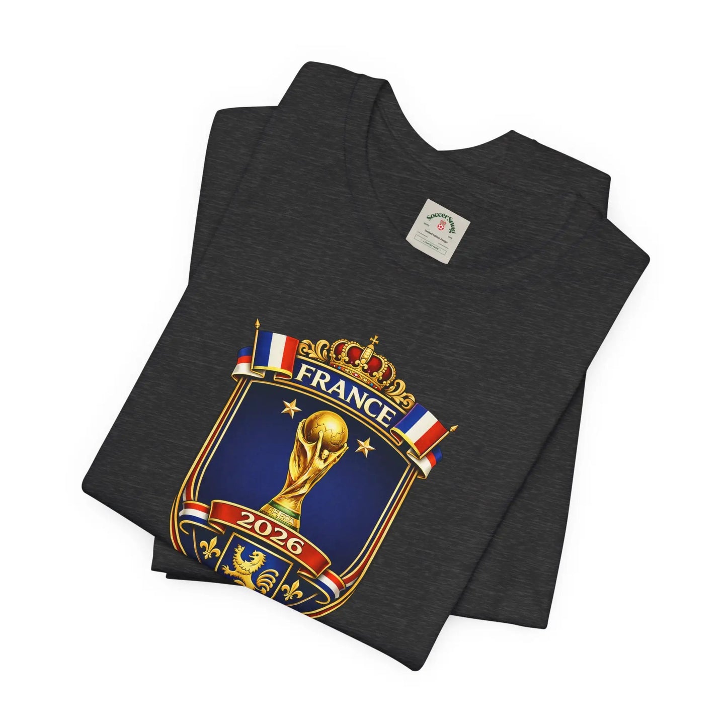 France World Cup 2026 Soccer Tee by Printify