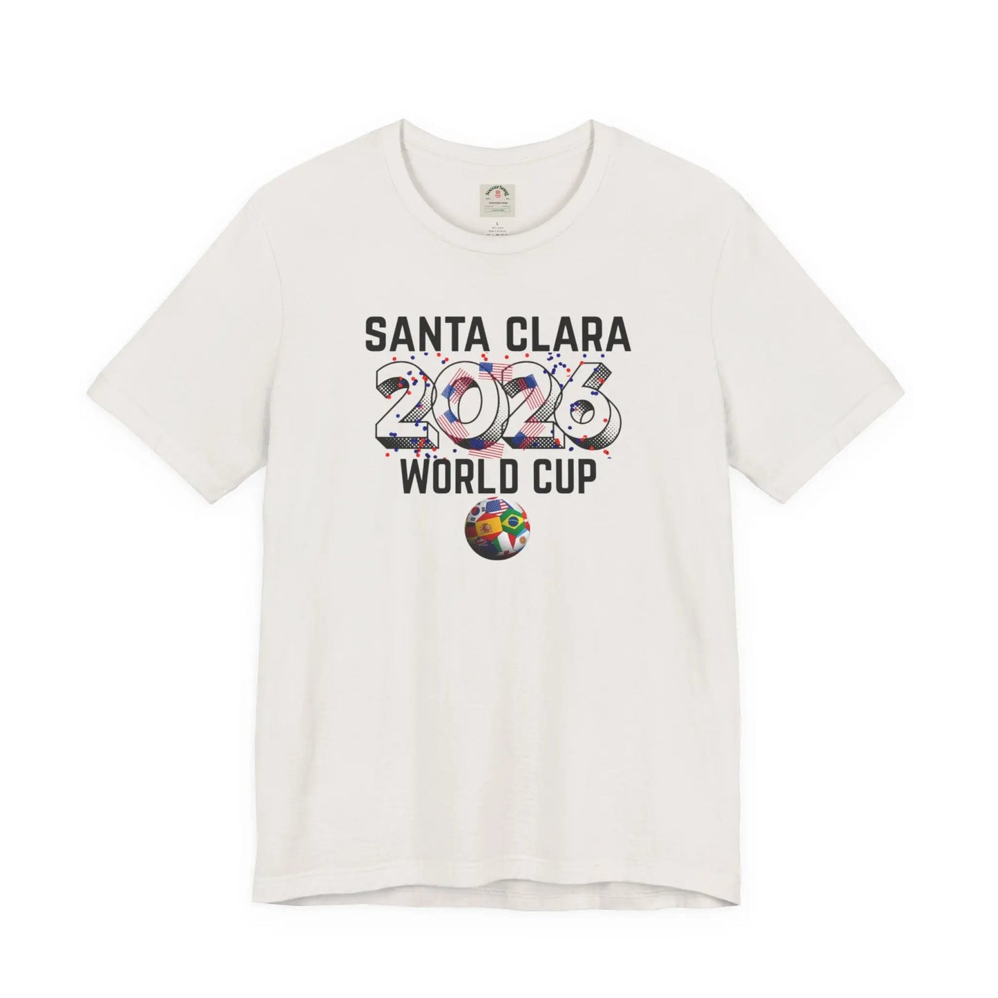Santa Clare World Cup 2026 Unisex Cotton Crew Tee by Printify