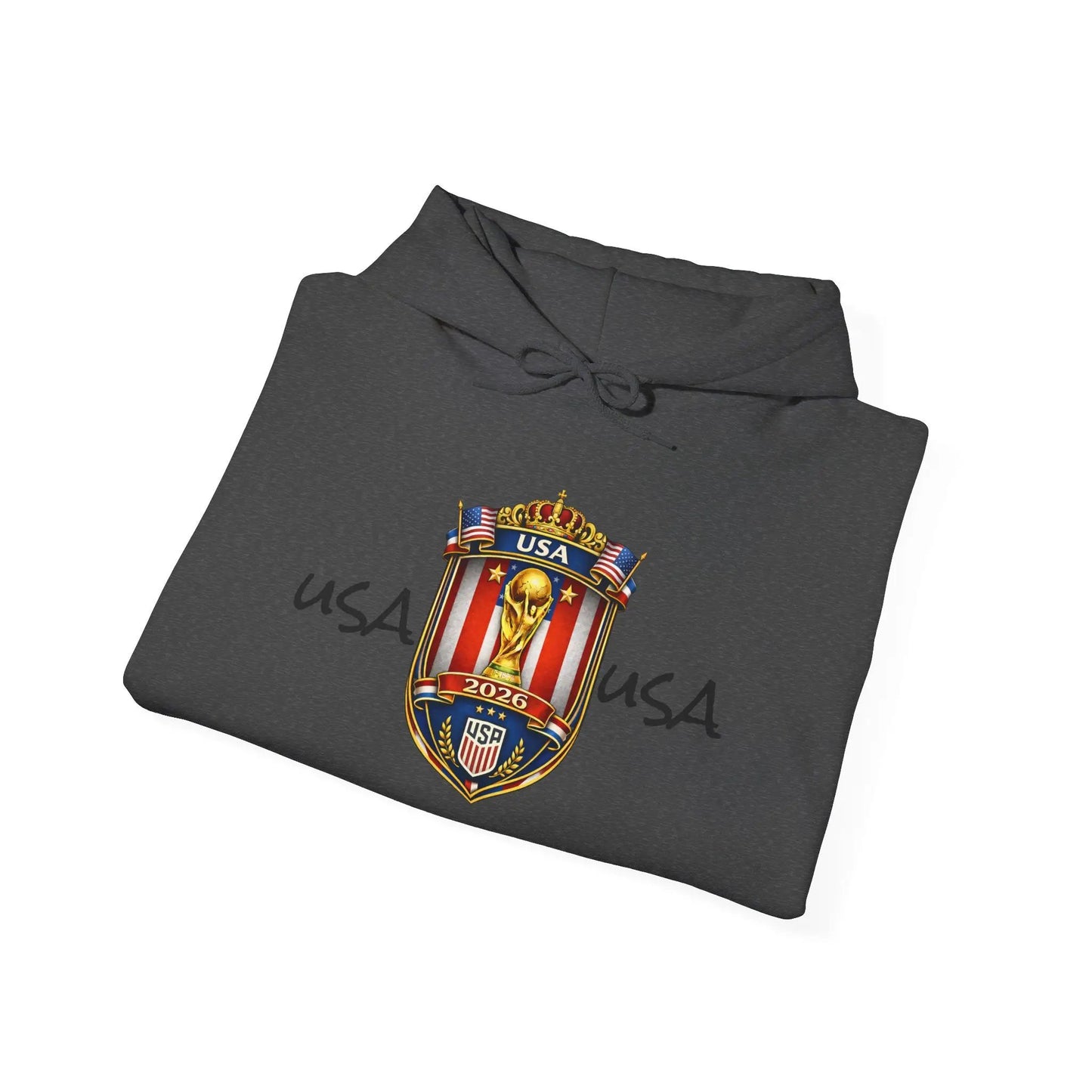 USA World Cup 2026 Hooded Sweatshirt by Printify