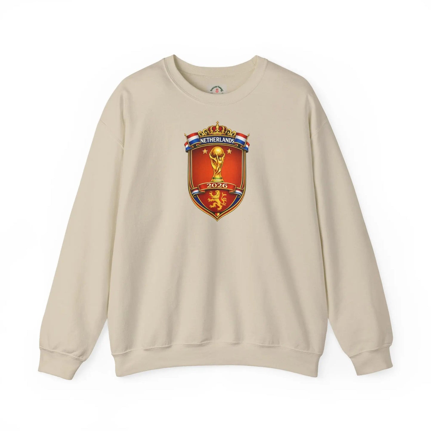 Netherlands 2026 World Cup Crest Crewneck by Printify