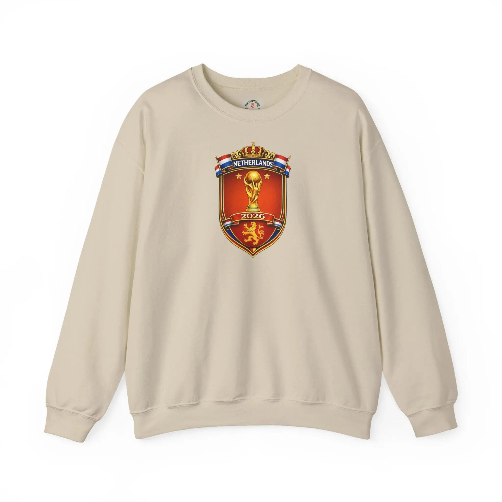 Netherlands 2026 World Cup Crest Crewneck by Printify
