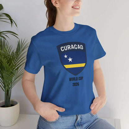 Curaçao World Cup 2026 Unisex Cotton Crew Tee by Printify