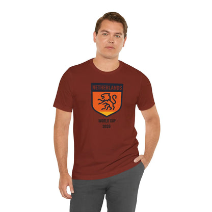 Netherlands World Cup 2026 Unisex Cotton Crew Tee by Printify