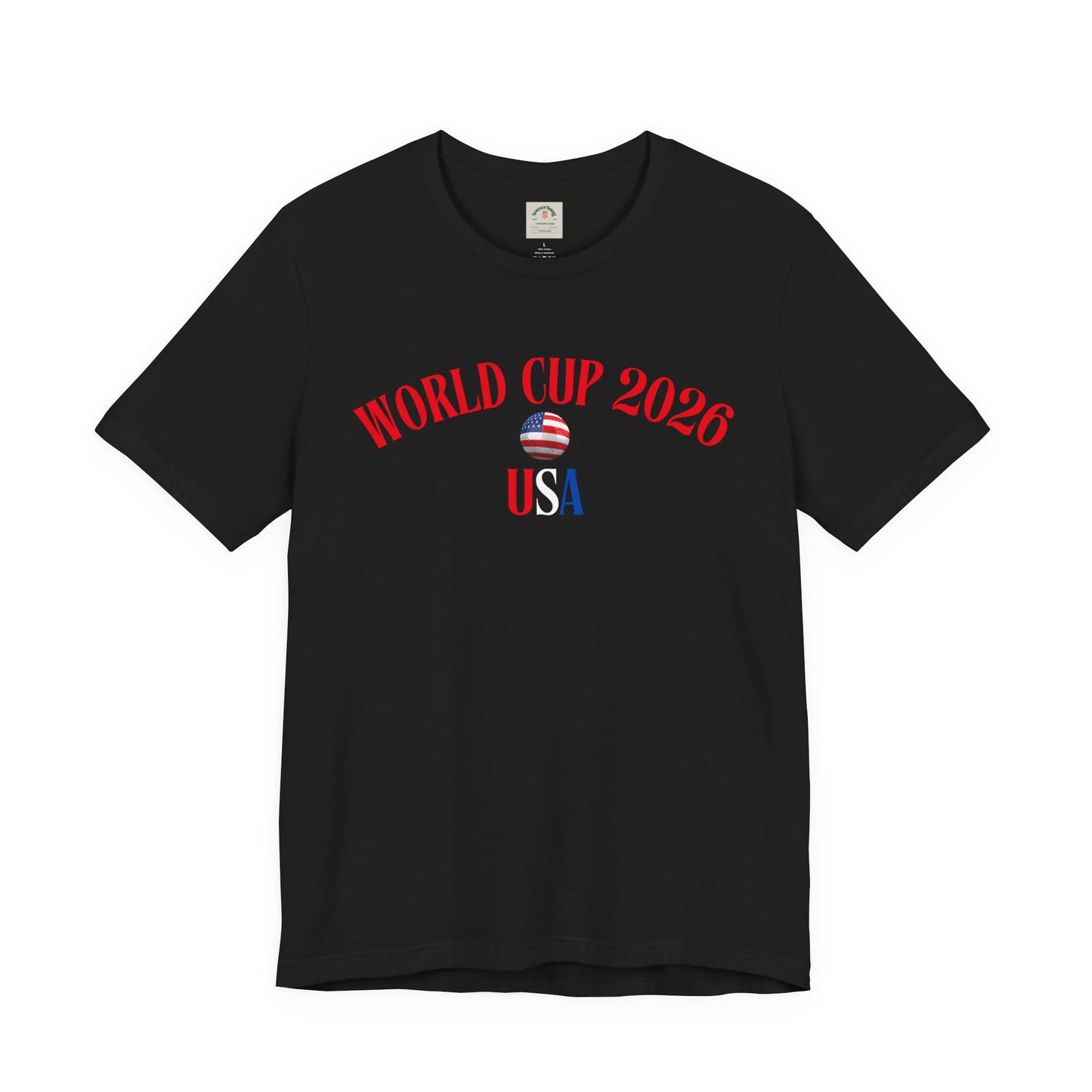 World Cup 2026 USA T-Shirt — Patriotic Soccer Tee
