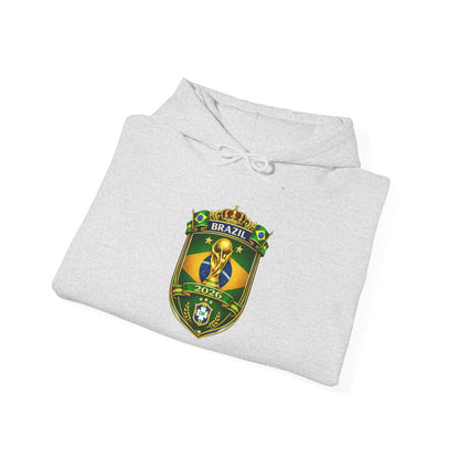 Brazil World Cup 2026 Hooded Sweatshirt by Printify