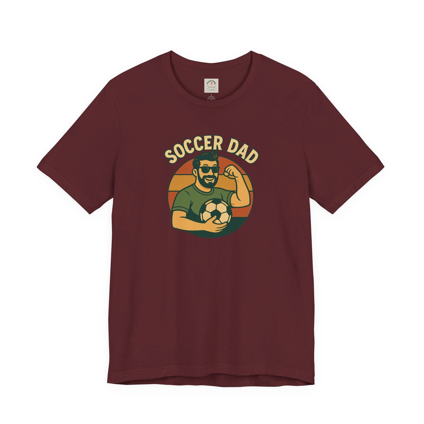 Soccer Dad Cotton Crew Tee