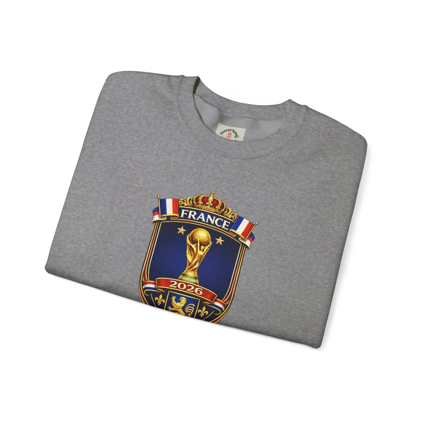 France World Cup Crewneck Sweatshirt by Printify