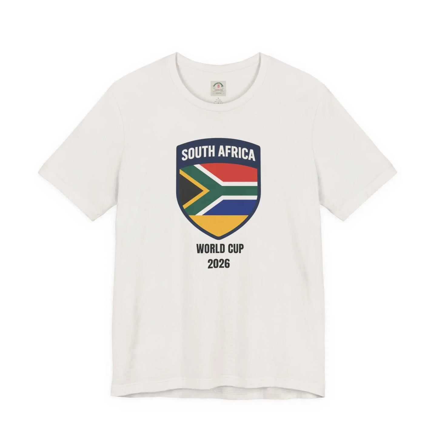South Africa World Cup 2026 Unisex Cotton Crew Tee by Printify
