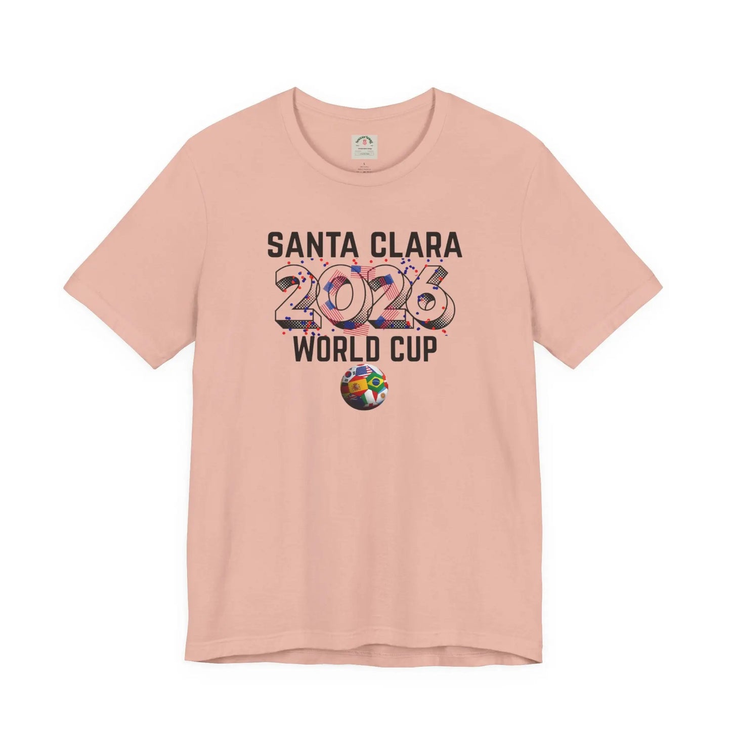 Santa Clare World Cup 2026 Unisex Cotton Crew Tee by Printify