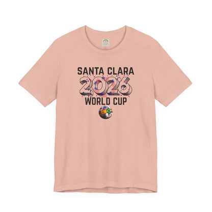 Santa Clare World Cup 2026 Unisex Cotton Crew Tee by Printify
