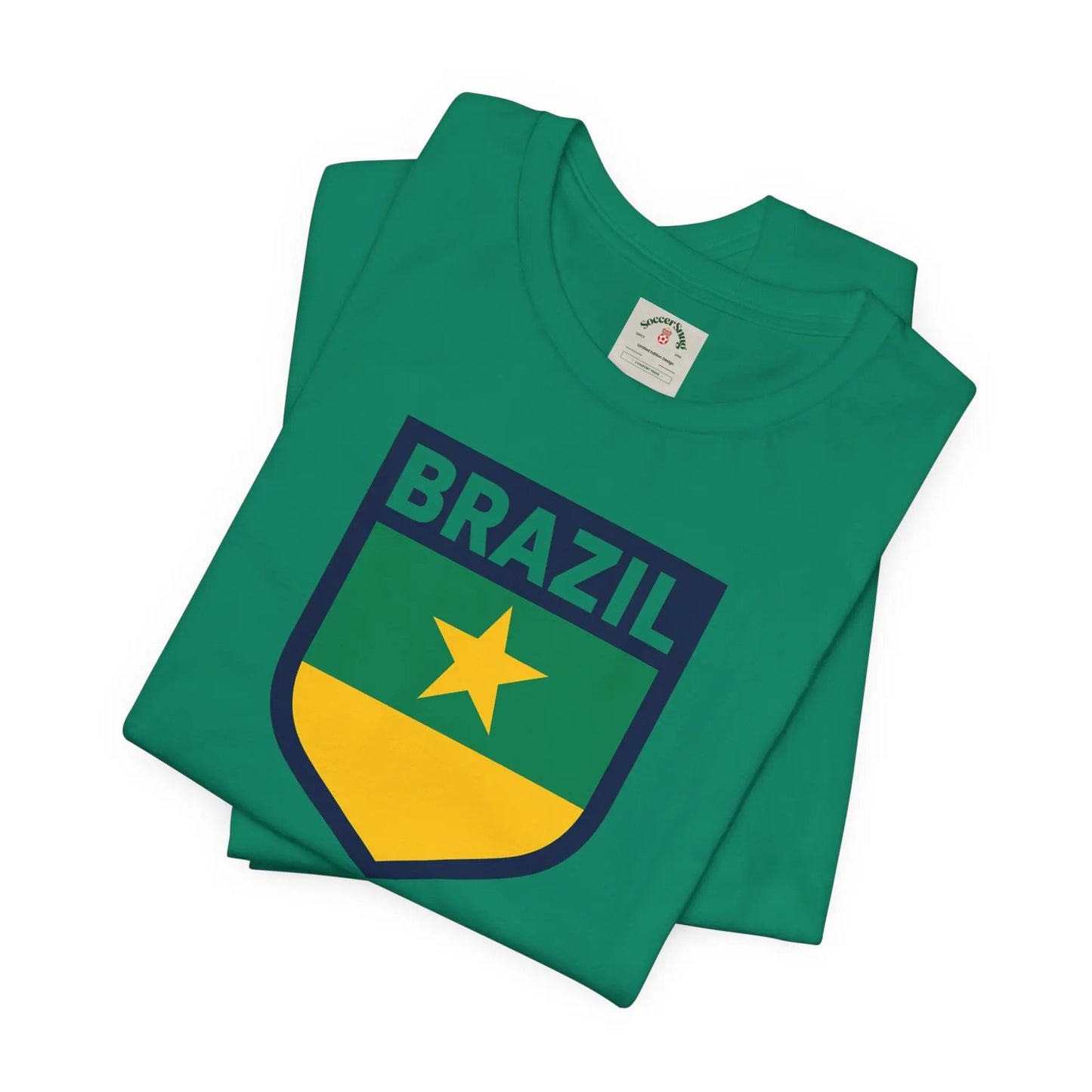 Brazil World Cup 2026 Unisex Cotton Crew Tee by Printify