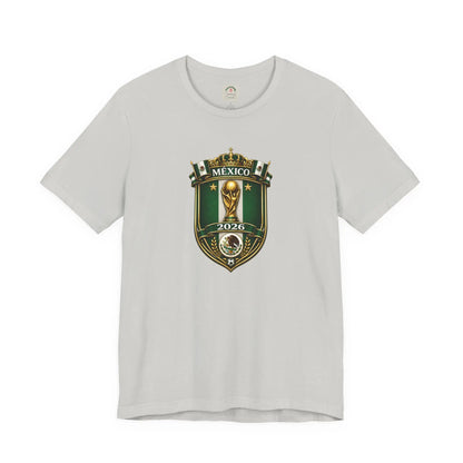 Mexico 2026 World Cup Crest T-Shirt — Soccer Fan Jersey Tee by Printify