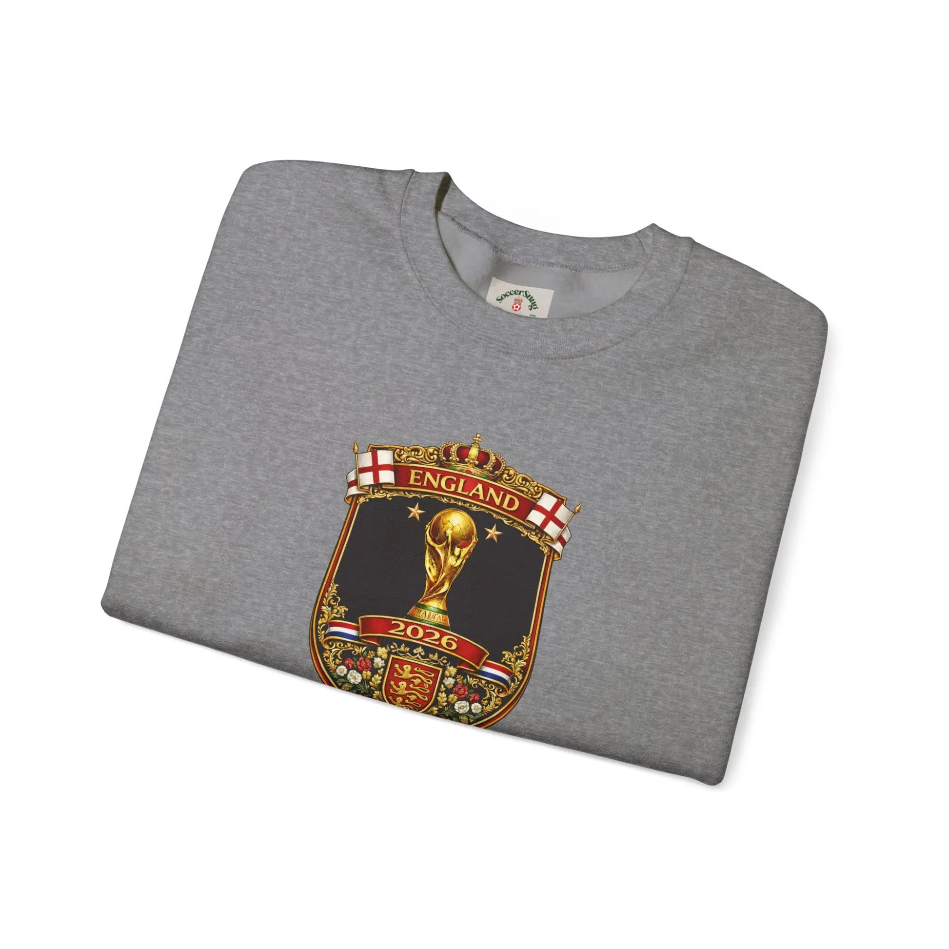 England World Cup Crewneck Sweatshirt by Printify