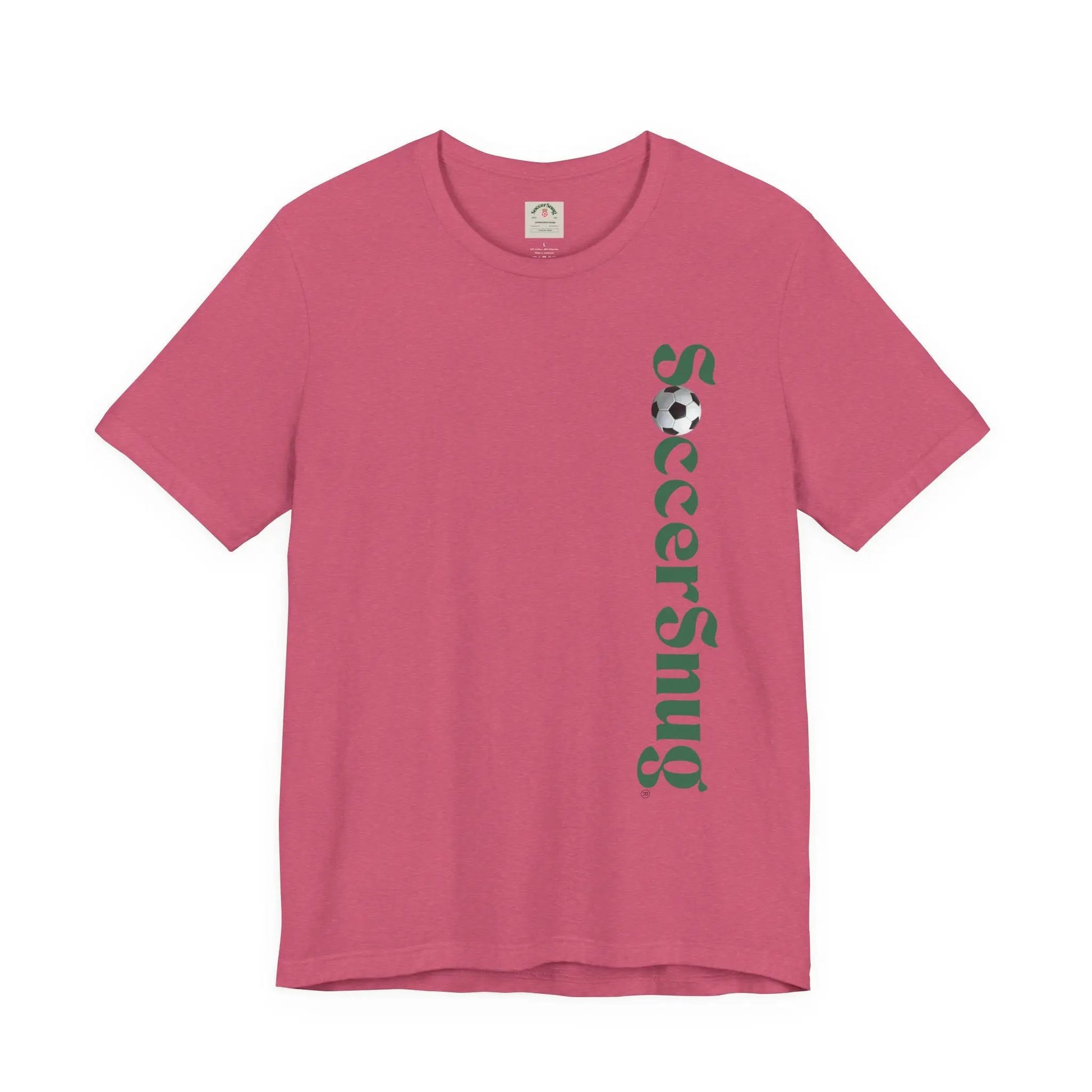 SoccerSnug Unisex Soccer Jersey Short Sleeve Tee by Printify