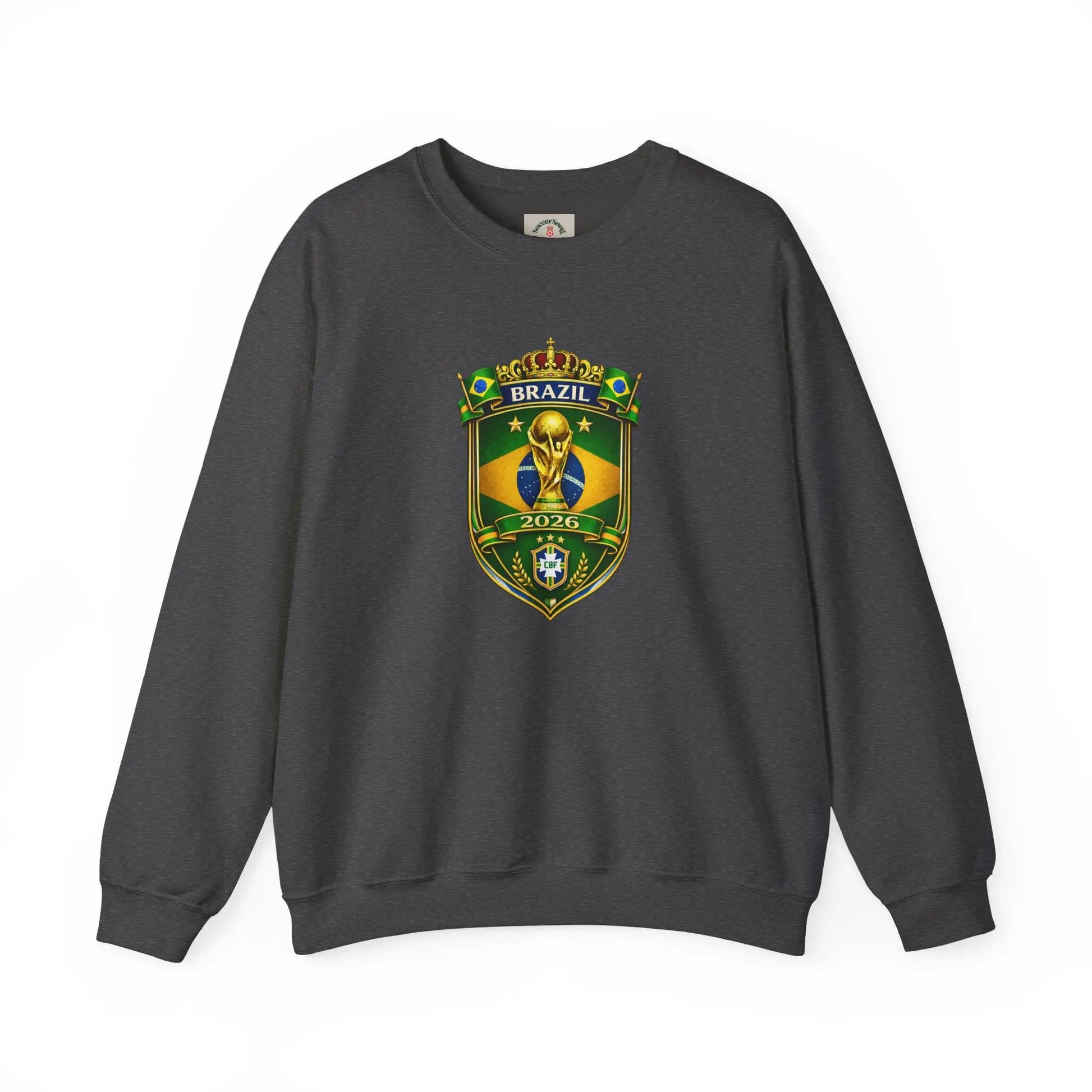 Brazil World Cup 2026 Crewneck Sweatshirt by Printify