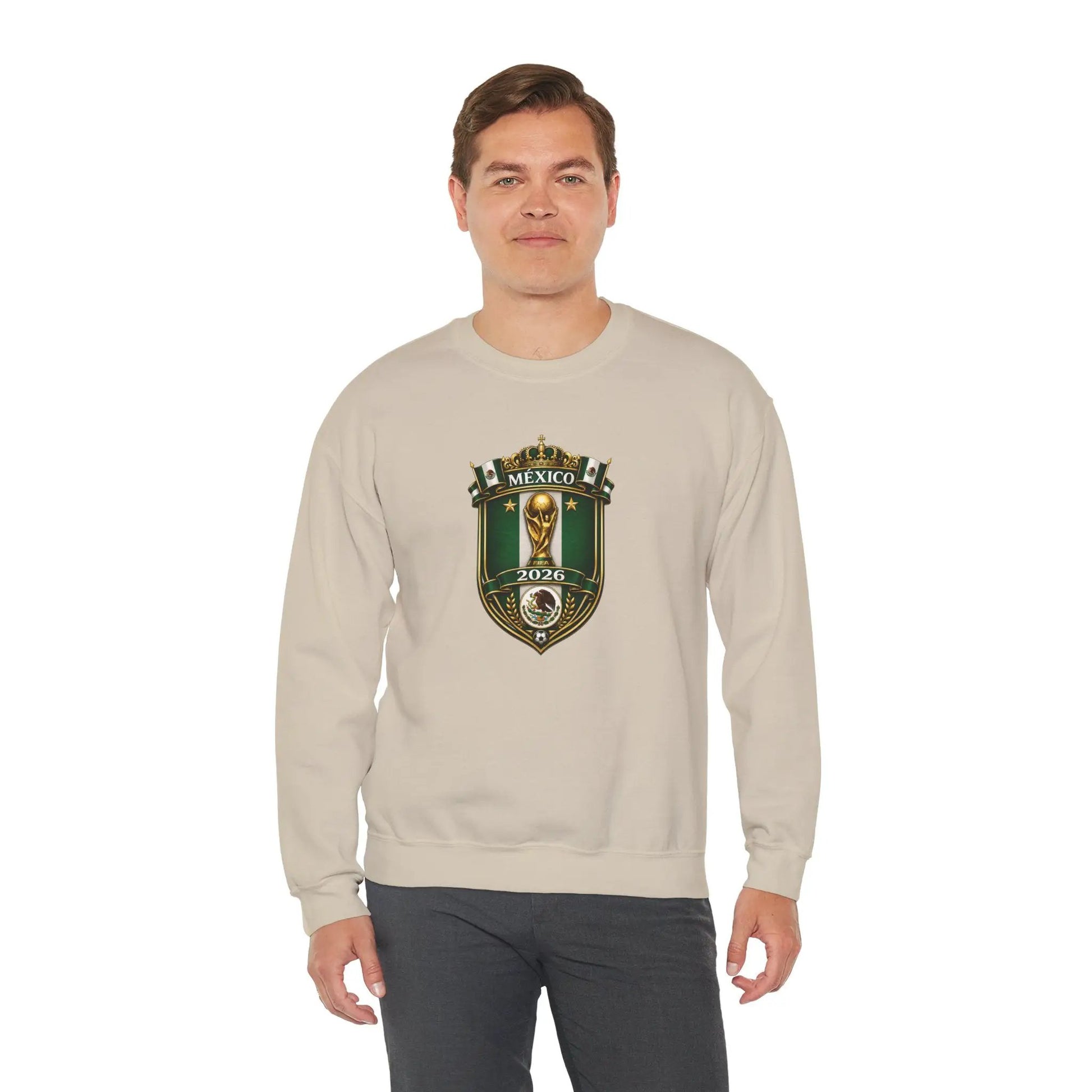 Mexico World Cup 2026 Crewneck Sweatshirt by Printify