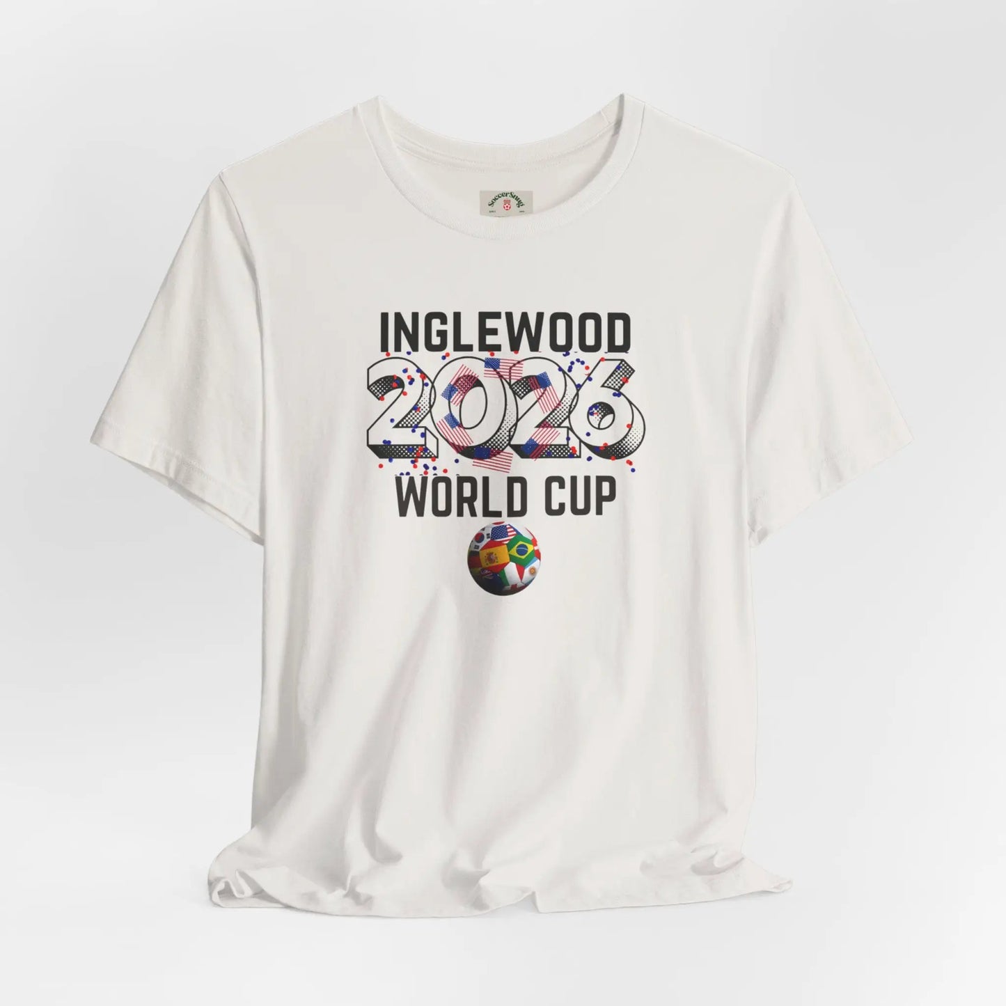 Inglewood World Cup 2026 Host Unisex Cotton Crew Tee by Printify
