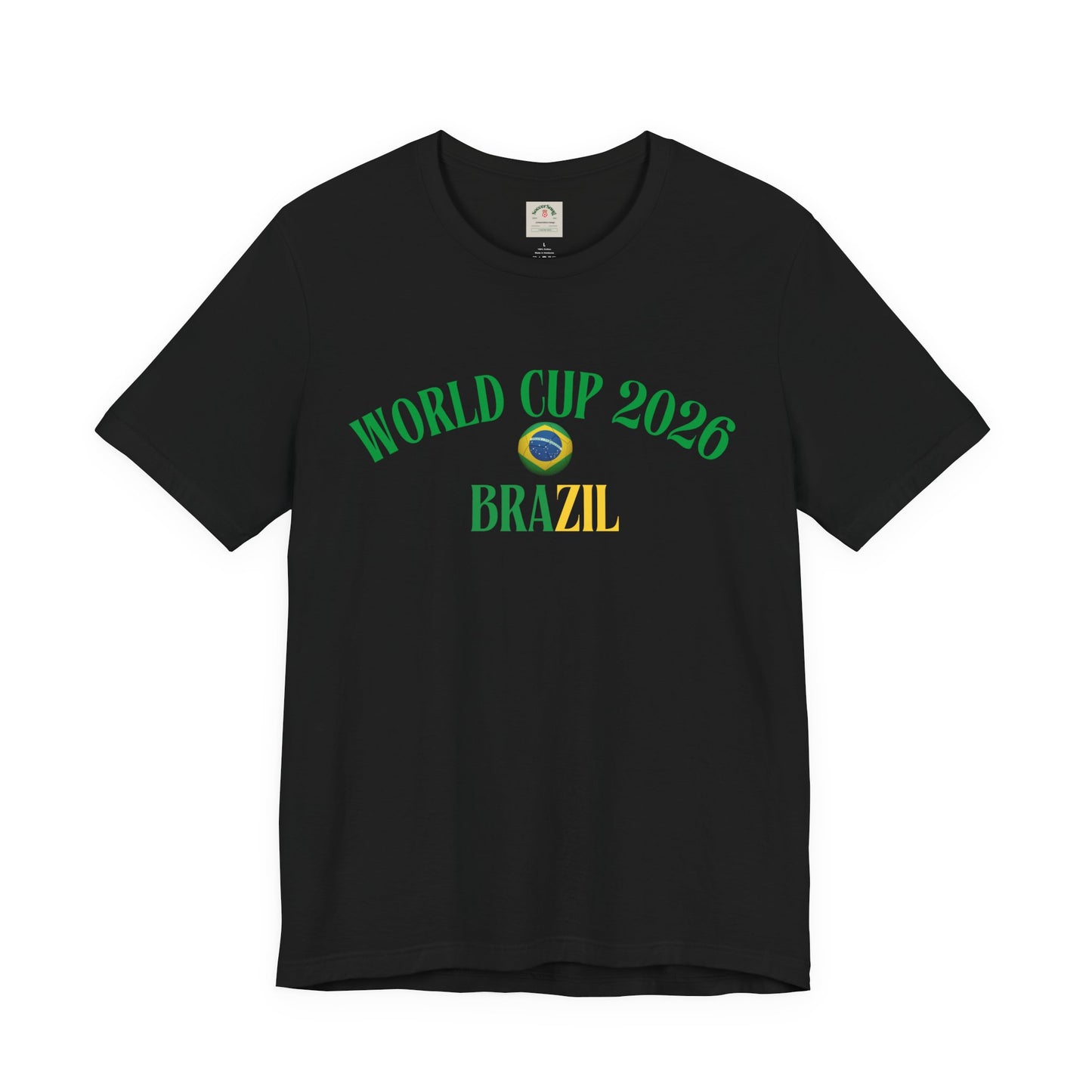 World Cup 2026 Brazil Tee – Brazil Soccer Fan T-Shirt