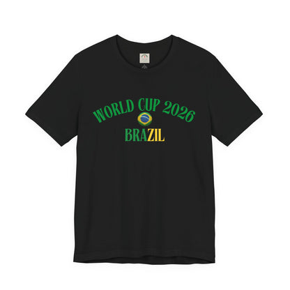 World Cup 2026 Brazil Tee – Brazil Soccer Fan T-Shirt