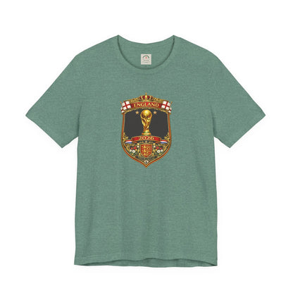 England World Cup 2026 Unisex Cotton Crew Tee by Printify