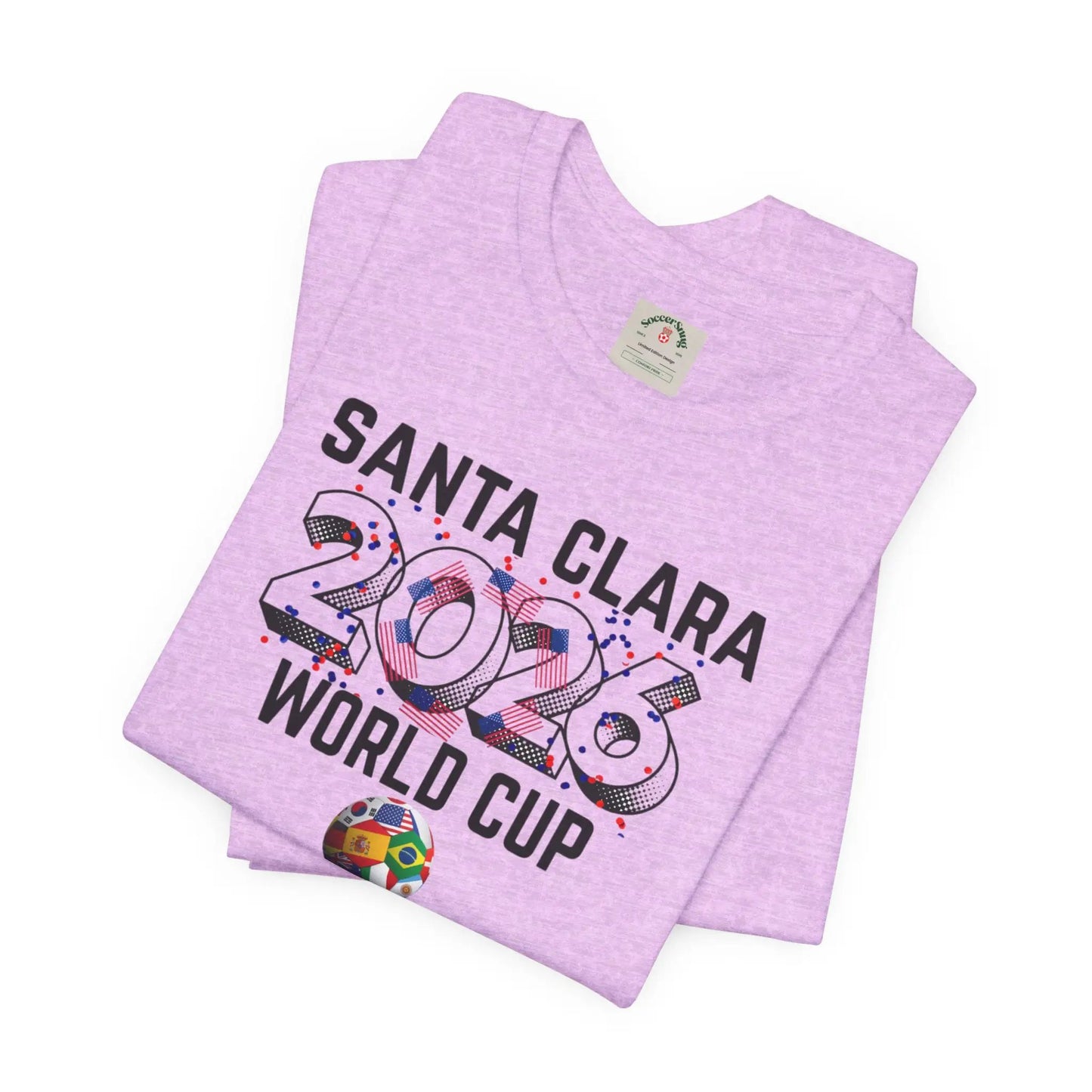 Santa Clare World Cup 2026 Unisex Cotton Crew Tee by Printify