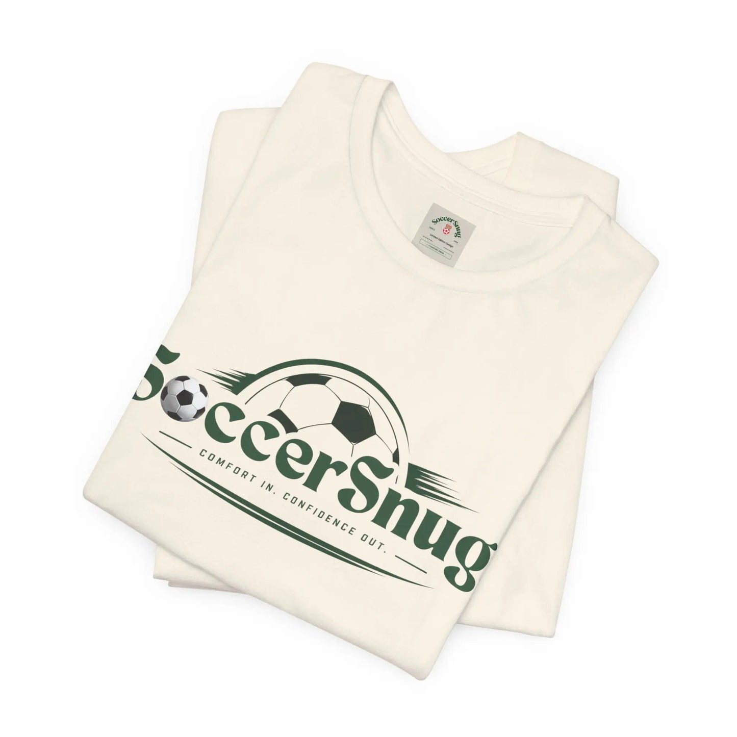 SoccerSnug Unisex Soccer Jersey Short Sleeve Tee by Printify