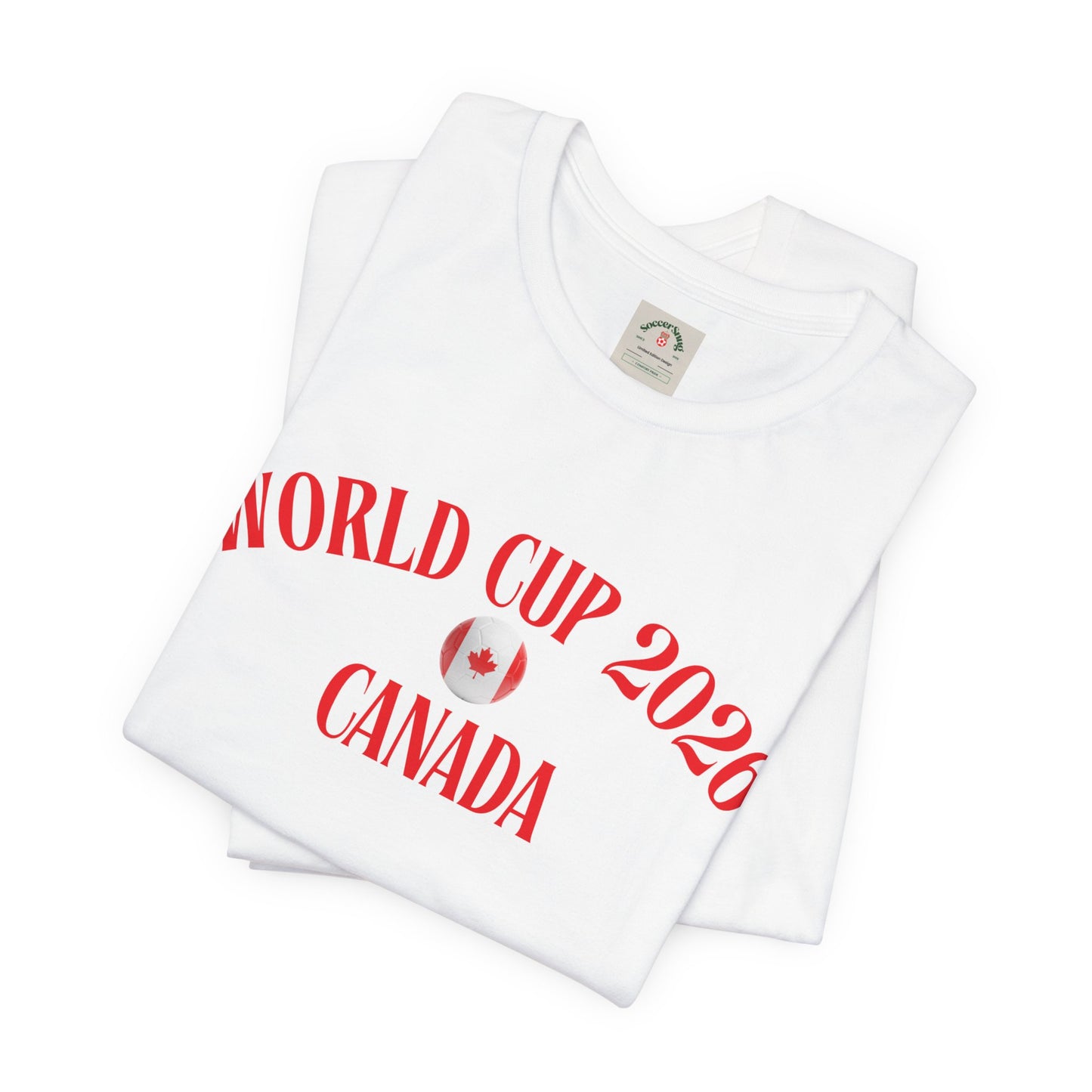 World Cup 2026 Canada T-Shirt — Canadian Soccer Fan Tee