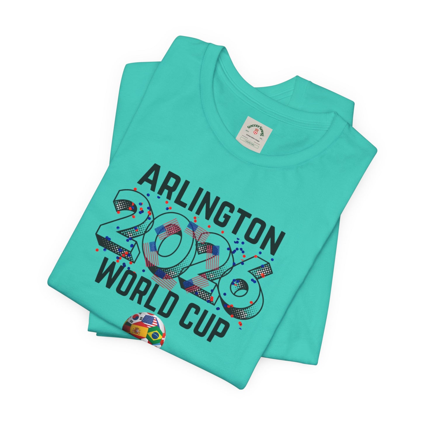 Arlington 2026 World Cup Soccer Tee — Commemorative Fan T‑Shirt