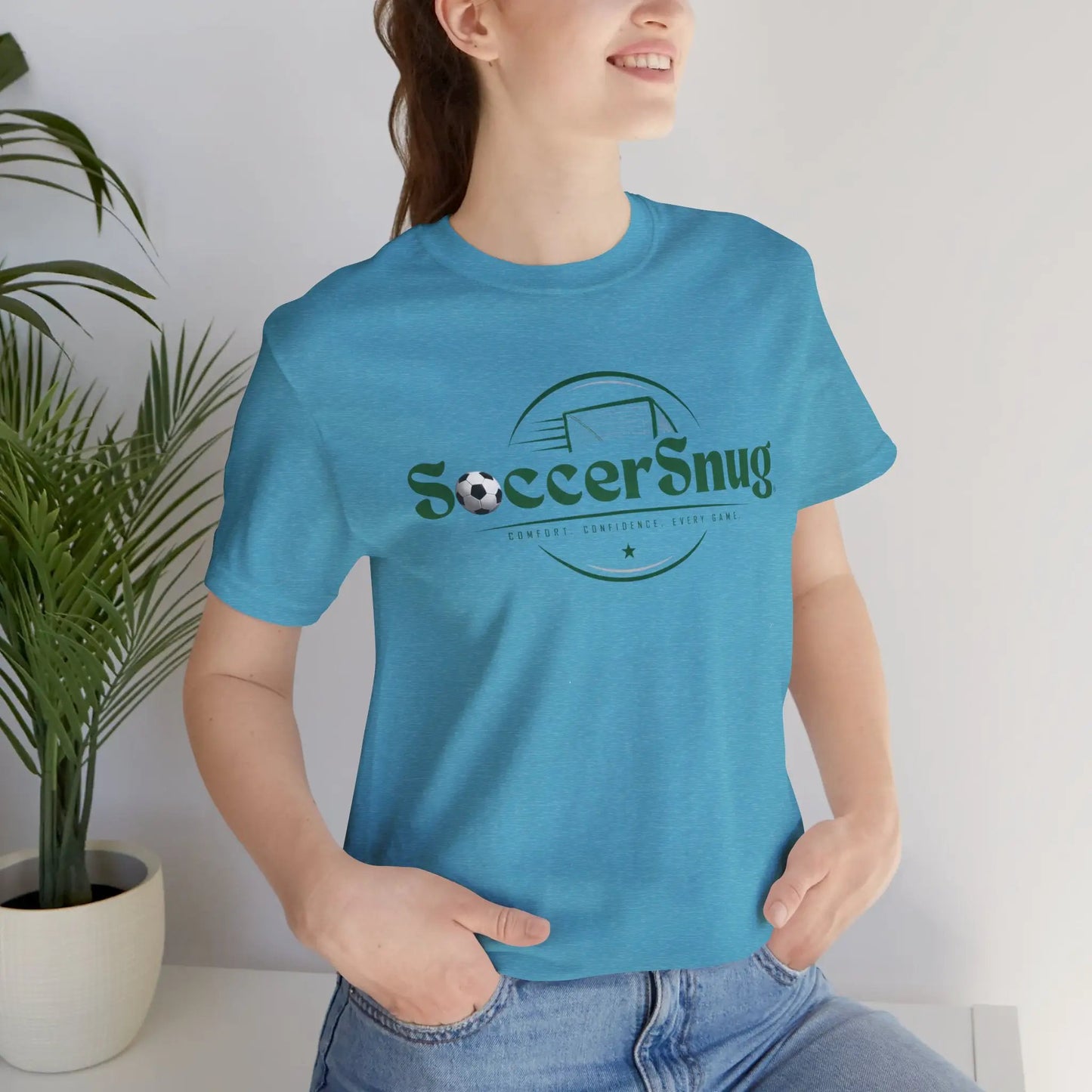 SoccerSnug Unisex Soccer Jersey Short Sleeve Tee by Printify