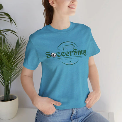 SoccerSnug Unisex Soccer Jersey Short Sleeve Tee by Printify