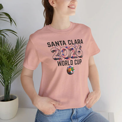Santa Clare World Cup 2026 Unisex Cotton Crew Tee by Printify